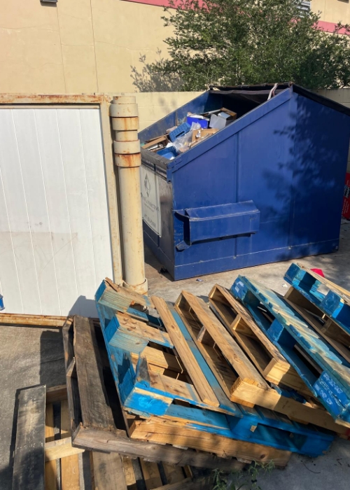 dumpster condo cleanout 4